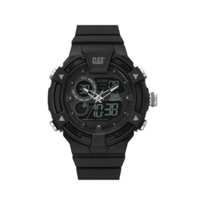 CAT DUALMODE MI-165-21-131 Analog Black Rubber Strap Men Watch